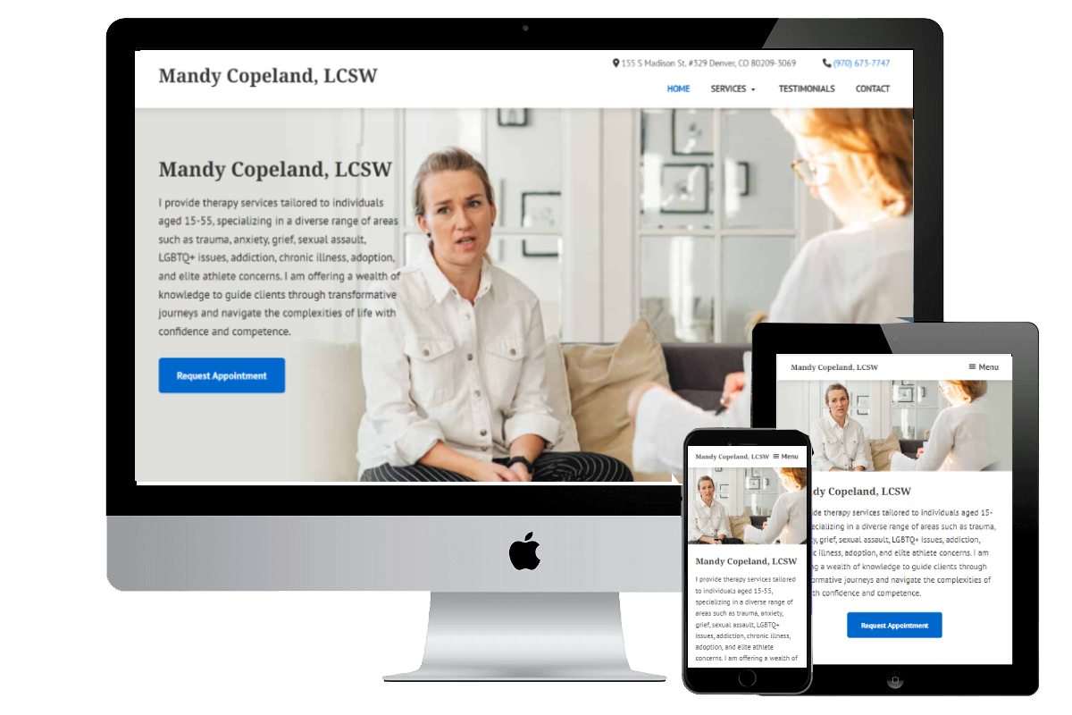 LCSW Mental Health Website Design & Development