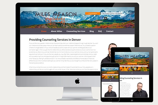 Miles Meason Website